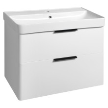 Aqualine DENEB szafka umywalkowa 773x55x43.5cm biała mat DN280