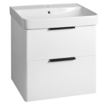 Aqualine DENEB szafka umywalkowa 56.5x55x43.5cm biała mat DN260