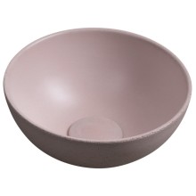 Sapho MINOR umywalka betonowa nablatowa średnica 26cm różowy MR26021