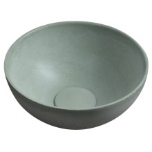 Sapho MINOR umywalka betonowa nablatowa średnica 26cm zielony MR26023