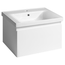 Aqualine ALTAIR szafka umywalkowa 57x35x45cm biała AI263