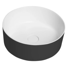 Sapho Thin umywalka nablatowa ?38 cm carina/biały mat WN548-41