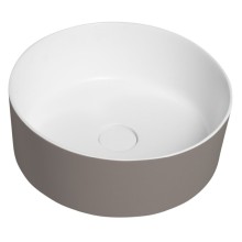 Sapho Thin umywalka nablatowa ?38 cm agila/biały mat WN548-43