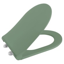 Sapho Brilla deska wc slim Soft Close zielony mat 100787-128