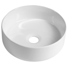 Sapho Nimis umywalka ceramiczna nablatowa średnica 30cm biały AR489