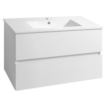 Aqualine Paneda szafka umywalkowa 895x55x452cm biały PN290