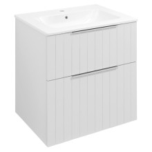 Sapho Cirasa szafka pod umywalkę 592x64x46cm biały mat strip CR601-3131S