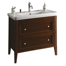 Sapho Cross szafka umywalkowa 85x81x47cm 2 szuflady buk CR391