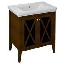 Sapho Cross szafka umywalkowa 70x81x47cm buk CR375