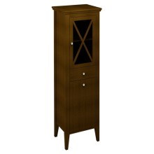 Sapho Cross szafka wysoka z koszem na bieliznę 49x170x39cm prawa buk CR315