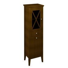 Sapho Cross szafka wysoka z koszem na bieliznę 49x170x39cm lewa buk CR316