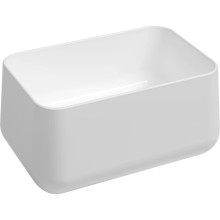 Isvea Allegro umywalka ceramiczna wysoka 60x40cm biały 10AL66060