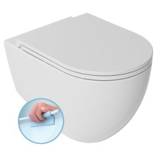Isvea Infinity miska wc wisząca Rimless 365x53cm biały 10NF02004