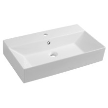 Isvea SISTEMA umywalka ceramiczna 70x42cm biała 10SF50070