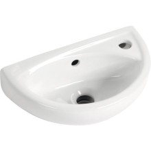CREAVIT OVAL umywalka ceramiczna 39x23cm biała TP040