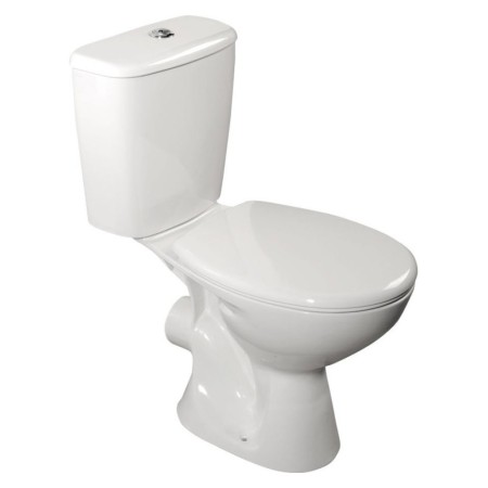 Aqualine JUAN kompakt WC odpływ poziomy biały LC2154