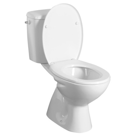 Aqualine MIGUEL kompakt WC mechanizm spłukujący odpływ pionowy biały LC2258