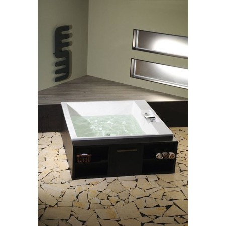 Sapho Wylewka na brzeg wanny szerokość 130mm chrom BD31451