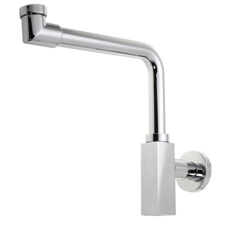 Omp Tea QUASAR syfon umywalkowy oszczędzający miejsce 5/4"-32mm chrom 811.215.5.K