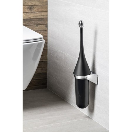 Marplast COLORED szczotka WC wisząca ABS czarny mat A65801NE