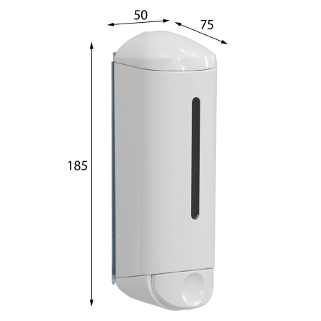 MARPLAST Shower Medium dozownik mydła płynnego 250ml biały A94701