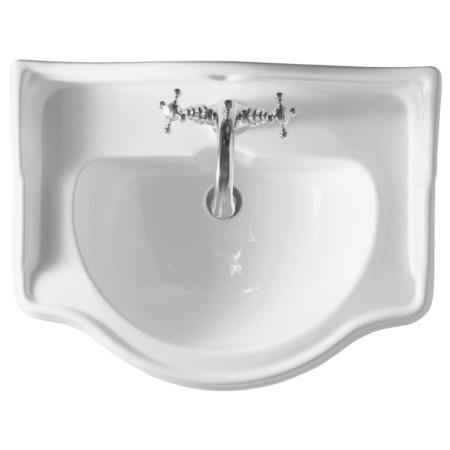 Kerasan RETRO umywalka ceramiczna 69x52cm biały 104601