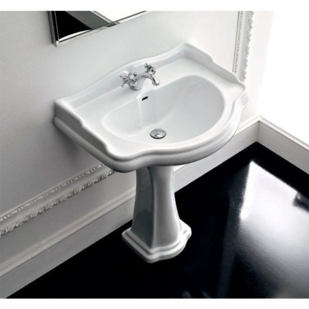 Kerasan RETRO umywalka ceramiczna 73x54cm biały 104701