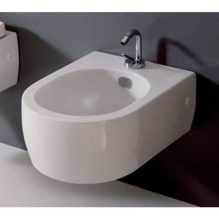Kerasan FLO bidet wiszący 36.5x50cm biały 312501