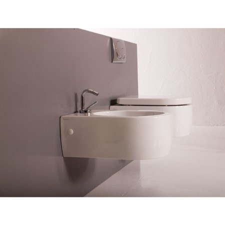Kerasan FLO bidet wiszący 36.5x50cm biały 312501