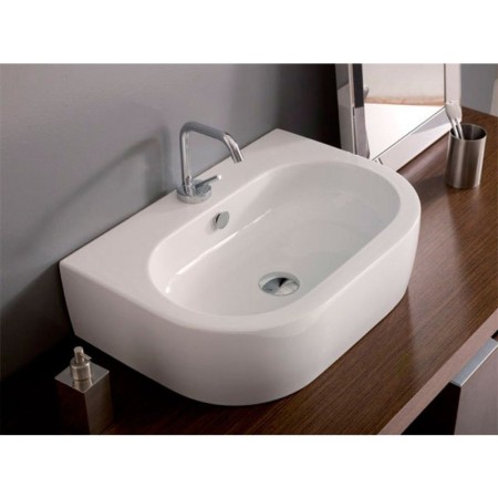 Kerasan FLO umywalka ceramiczna 60x42cm biały 314201
