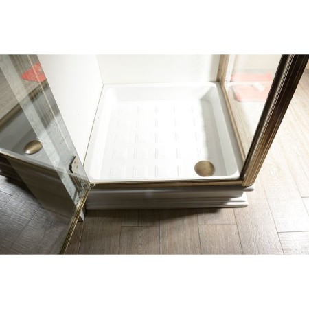 Kerasan RETRO brodzik prysznicowy ceramiczny kwadrat 100x100x20cm biały 134001