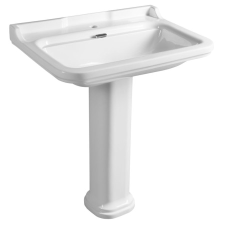 Kerasan WALDORF umywalka 80x55cm biały 4141K1