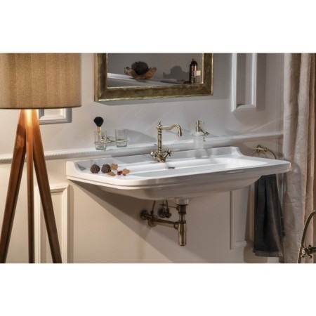 Kerasan WALDORF umywalka ceramiczna 100x55cm biały 4142K1