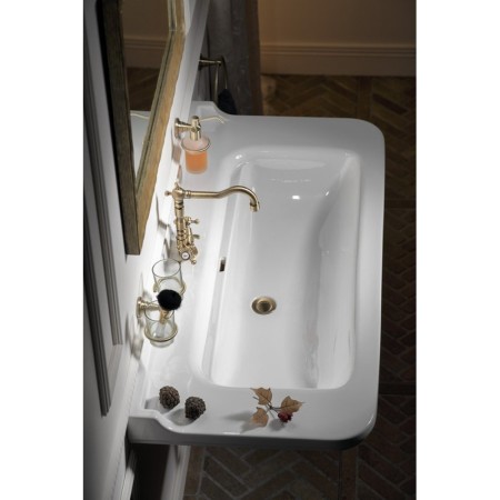 Kerasan WALDORF umywalka ceramiczna 100x55cm biały 4142K1