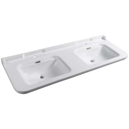 Kerasan WALDORF umywalka ceramiczna podwójna 150x55cm biały 4143K1