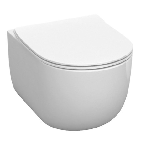 Kerasan FLO WC wiszące Rimless 37x54 cm biały 311101