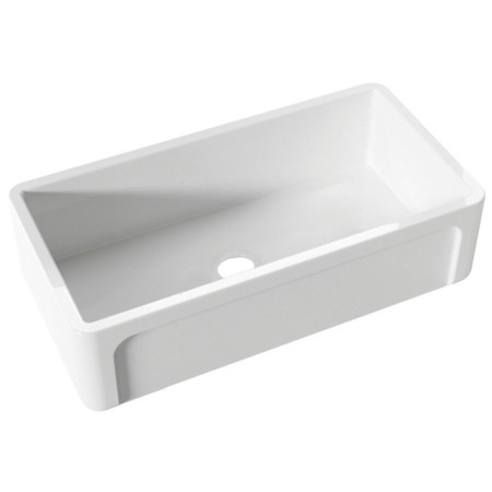 Kerasan YORKSHIRE zlewozmywak ceramiczny 92x47cm biały 542201