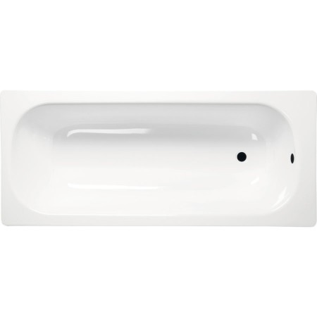 SMAVIT Prostokątna wanna emaliowana 120x70x39cm biała V120X70