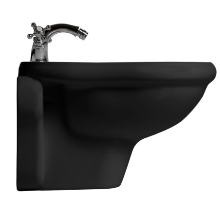 Kerasan RETRO bidet wiszący 38x52cm czarny mat 102631