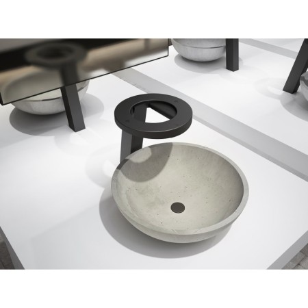 NOFER CONCEPT bateria stojąca z czujnikiem z dozownikiem mydła i suszarką do rąk wysokość 188mm chrom 01901.B