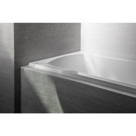 Polysan LILY SLIM wanna prostokątna 150x70x39cm biała 72273S