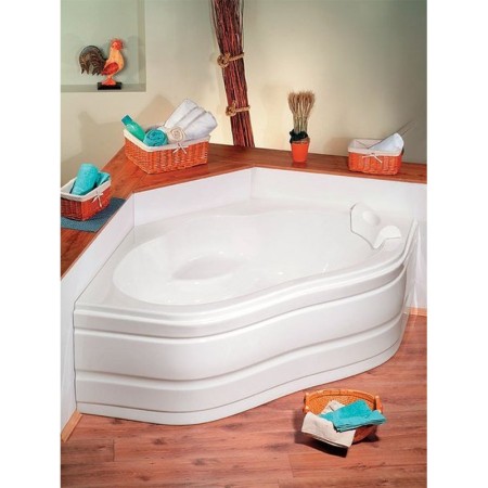 Polysan MAREA wanna narożna 150x150x43cm biała 92111