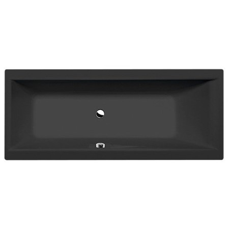 Polysan CLEO wanna prostokątna 170x70x48cm czarny mat 74611.21