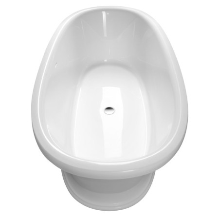 Polysan VELIA wanna wolnostojąca kompozyt 167x83x62.5cm biały 92230