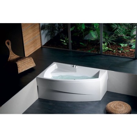 Polysan EVIA R wanna asymetryczna 160x100x47cm biały 12611