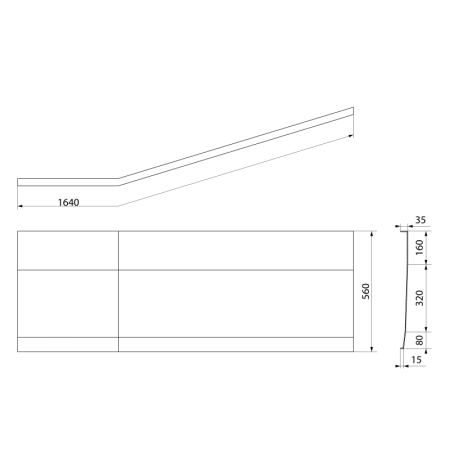 Blok kamienna umywalka nablatowa średnica 40cm czarny mat Marquin 2401-52 Sapho