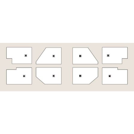 Polysan Flexia brodzik kompozytowy 100x90cm biały mat 72925MAT