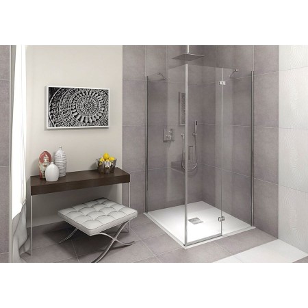 Polysan Flexia brodzik kompozytowy 110x100cm biały mat 72922MAT