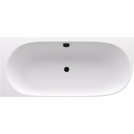 Polysan Sussi L wanna przyścienna narożna kompozyt 160x70x495cm biały mat 90191LMAT