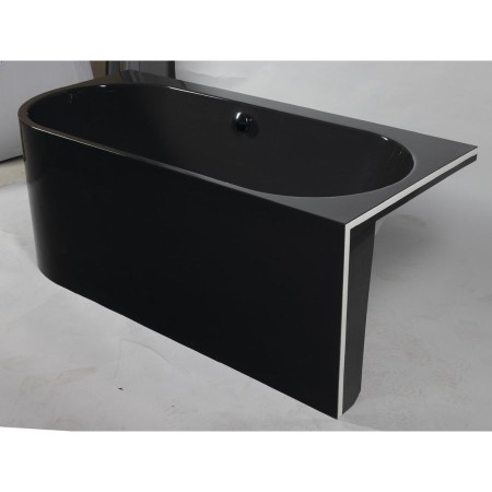 Polysan Astra R Monolith wanna przyścienna 160x75x60cm szary 34611M.30